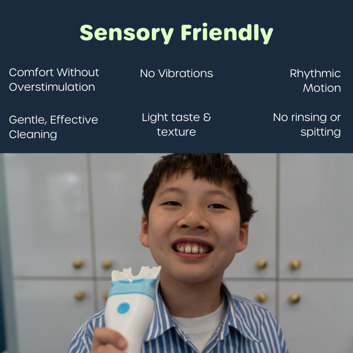 Willo® AutoFlo+ Fully Automatic Kids Toothbrush - Starter Kit