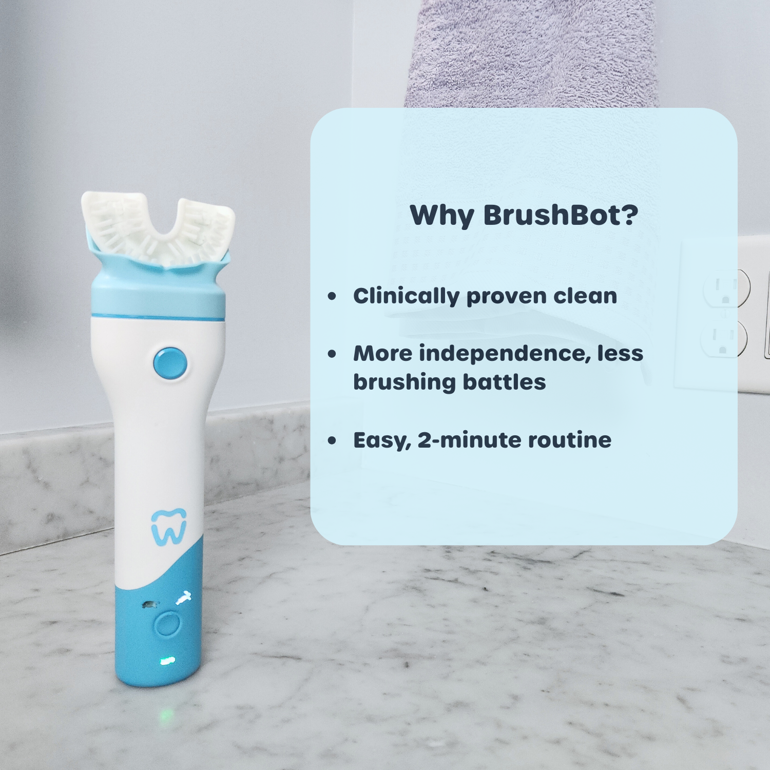 Willo® BrushBot™ Kids Toothbrush - Starter Kit