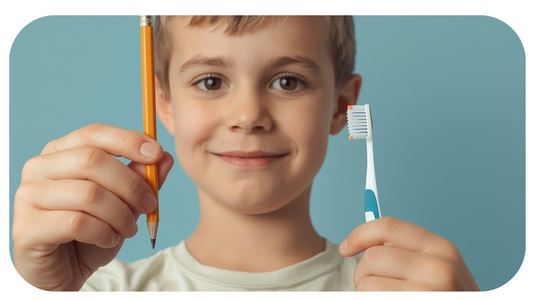 If Your Child Can’t Write Neatly Yet, They Probably Can’t Brush Their Teeth Well Either