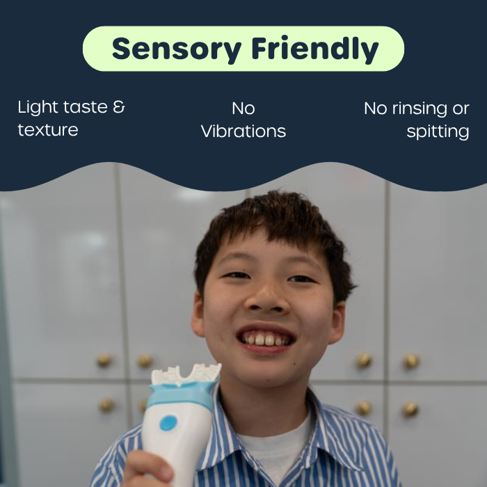 Willo® AutoFlo+ Fully Automatic Kids Toothbrush Starter Kit