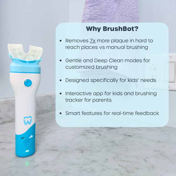 Toothbrush Bot Willo® BrushBot™ Kids Toothbrush - Starter Kit