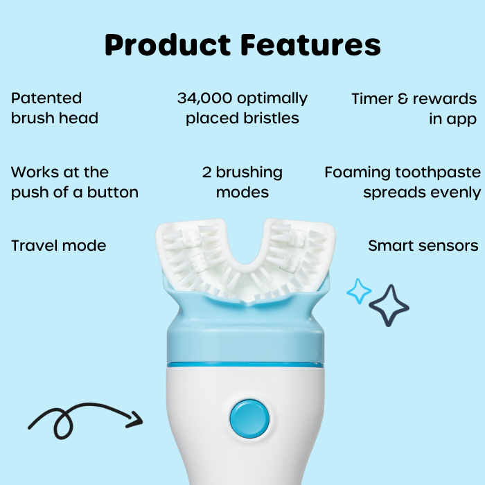 Willo® BrushBot™ Kids Toothbrush Starter Kit