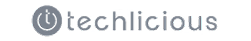 Transparent PNG version of the Techlicious media publication logo, used as a press mention asset to establish product review authority.